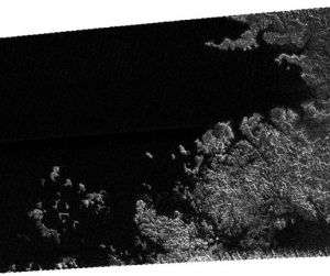 Cassini Radar Images Sea, Islands and Mountains