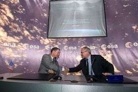 ESA and NASA sign agreement on James Webb Space Telescope, LISA Pathfinder