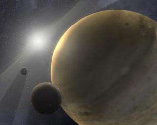 Gas giants jump into planet formation early