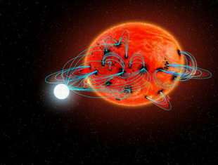 Interactive binary stars show signs of induced hyperactivity