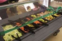Kids eat more fruits, vegetables when schools offer salad bar