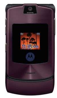 Motorola Debuts MOTORAZR V3i in Purple