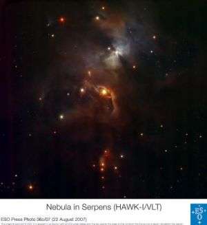 Nebula In Serpens