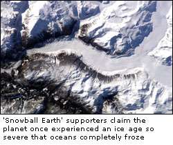 New evidence puts 'Snowball Earth' theory out in the cold