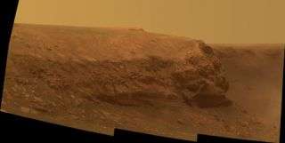 Opportunity's Second Martian Birthday at Cape Verde