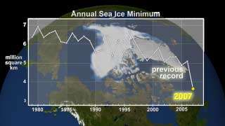 'Remarkable' Drop in Arctic Sea Ice Raises Questions