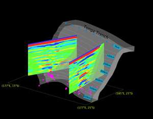 Seismologists discover complex structure in Tonga mantle wedge