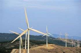 Study finds that linked wind farms can result in reliable power