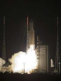Successful Ariane 5 upper-stage engine re-ignition experiment