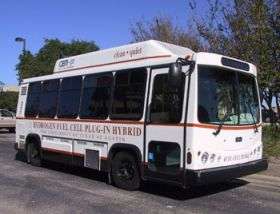 Texas' first hydrogen fuel cell bus on the road