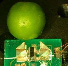 Tiny spectrometer offers precision laser calibration