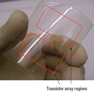 See-through transistor fabricated for future e-displays
