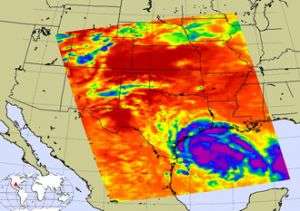 Tropical Depression Erin Soaking East Texas