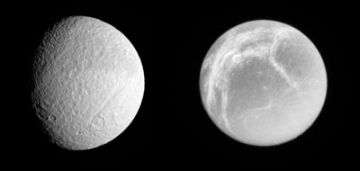 Two more active moons around Saturn