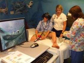 Virtual Game Helps Children Escape Realities of Burn Unit