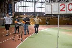 Cornell robot sets a record for distance walking