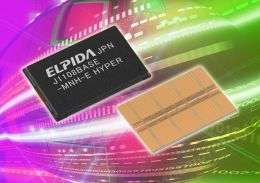 Elpida Develops World's First 2.5Gbps DDR3 SDRAM