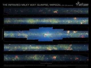 Milky Way's infrared portrait gives new view of galaxy