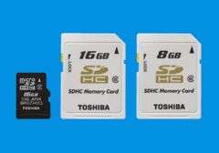 Toshiba to launch industry's largest 16GB microSDHC