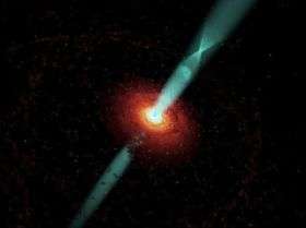 Radio telescope reveals secrets of massive black hole