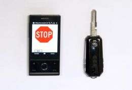 A Key to Block Cell Phone Use by Teen Drivers