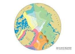 Arctic Map plots new 'gold rush'