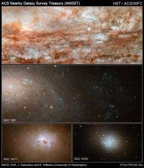 Hubble Snaps Close-up Views of Diverse Galaxies
