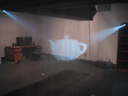 Immaterial display allows viewers to handle 3D images in air