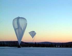 Mars technology on balloon to study the atmosphere