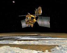 Martian weather satellite's first report