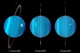 New images yield clues to seasons of Uranus