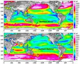 Ocean Wind Power Maps Reveal Possible Wind Energy Sources