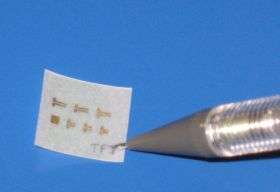 Portuguese team makes first paper based transistor