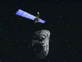 Rosetta spacecraft meets asteroid Steins