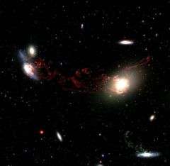 Stars stop forming when big galaxies collide