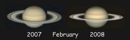 The Vanishing Rings of Saturn