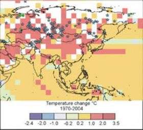 Warming climate is changing life on global scale, says new study