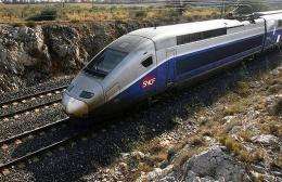 A French high speed train