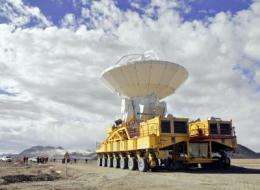 ALMA telescope takes another step forwards -- and upwards