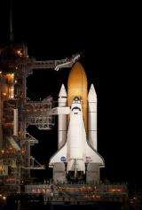 Astronauts board space shuttle Atlantis for launch (AP)