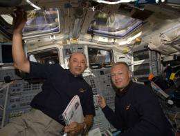 Astronauts Move Japanese Exposed Section to Station