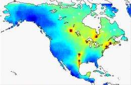 Google Earth Application Maps Carbon's Course