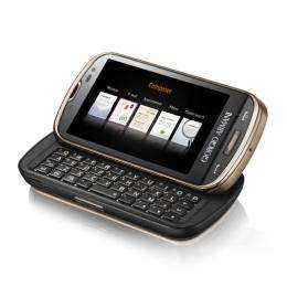 New Giorgio Armani Samsung smartphone
