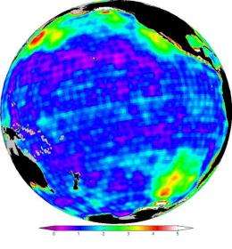 New look at gravity data sheds light on ocean, climate
