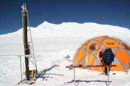 Newly drilled ice cores may be the longest taken from the Andes