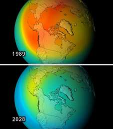 New simulation shows consequences of a world without Earth's natural sunscreen (w/Video)