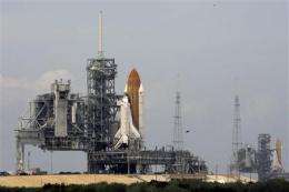 Rescue shuttle at launch pad for Hubble trip (AP)