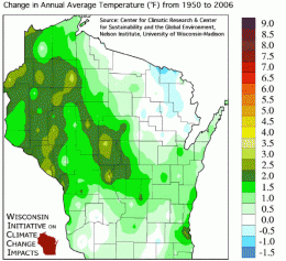 Study reveals dynamic Wisconsin climate, past and future