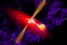 Swift, XMM-Newton satellites tune into a middleweight black hole
