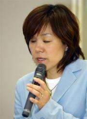 US computer giant IBM's Japanese researcher Chieko Asakawa